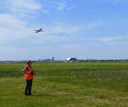 Terrain outarde, Aéroport de Lyon